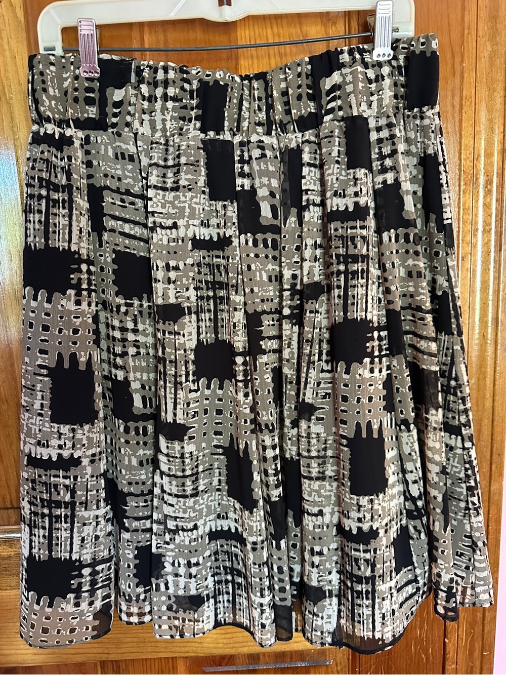 Alfani Sheer Pull-on Skirt